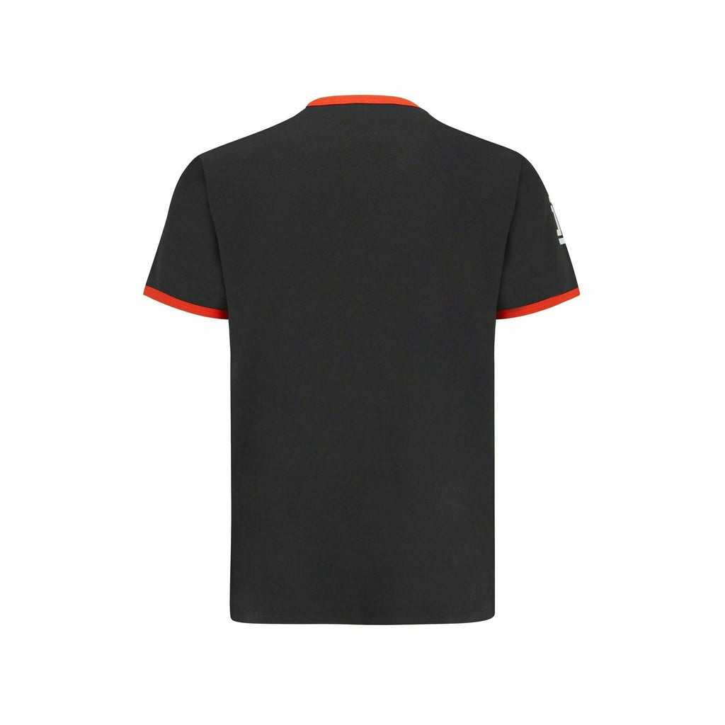 Formula 1 Tech Collection F1 Men's Ringer T-Shirt - Black T-shirts Dark Slate Gray