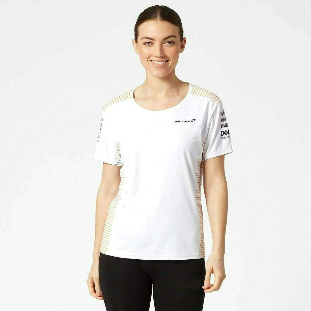 McLaren F1 Women's 2021 Team T-Shirt -White T-shirts White Smoke