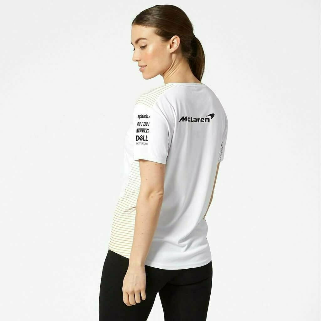 McLaren F1 Women's 2021 Team T-Shirt -White T-shirts White Smoke
