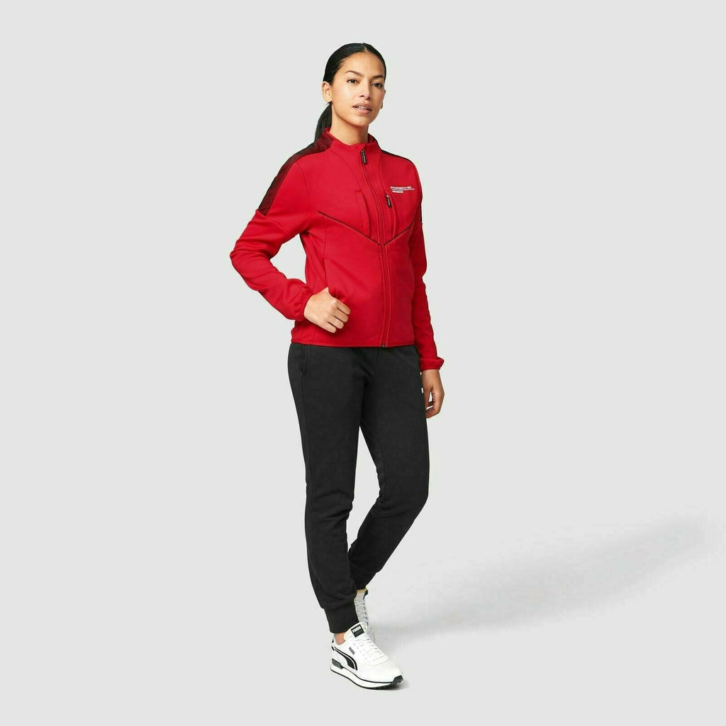 Porsche Motorsport Women's Softshell Jacket - Red Jackets Lavender