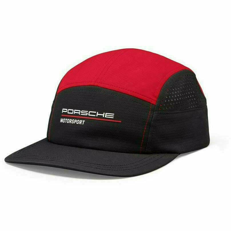 Porsche Motorsport Fanwear Hat- Black Hats Maroon