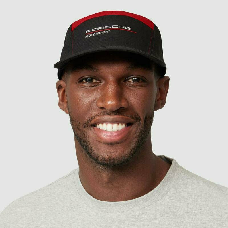 Porsche Motorsport Fanwear Hat- Black Hats Dark Slate Gray