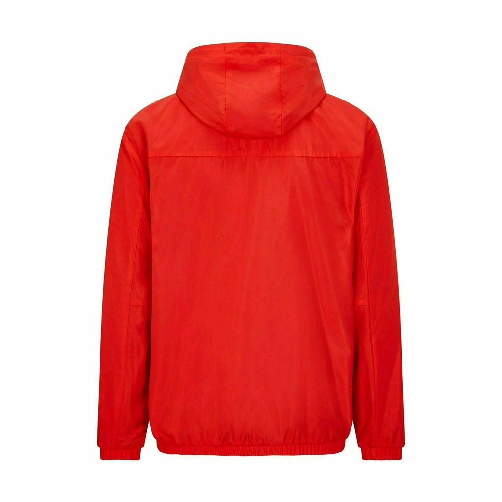 Scuderia Ferrari Puma Windbreaker Jacket-Black/Red Jackets Firebrick