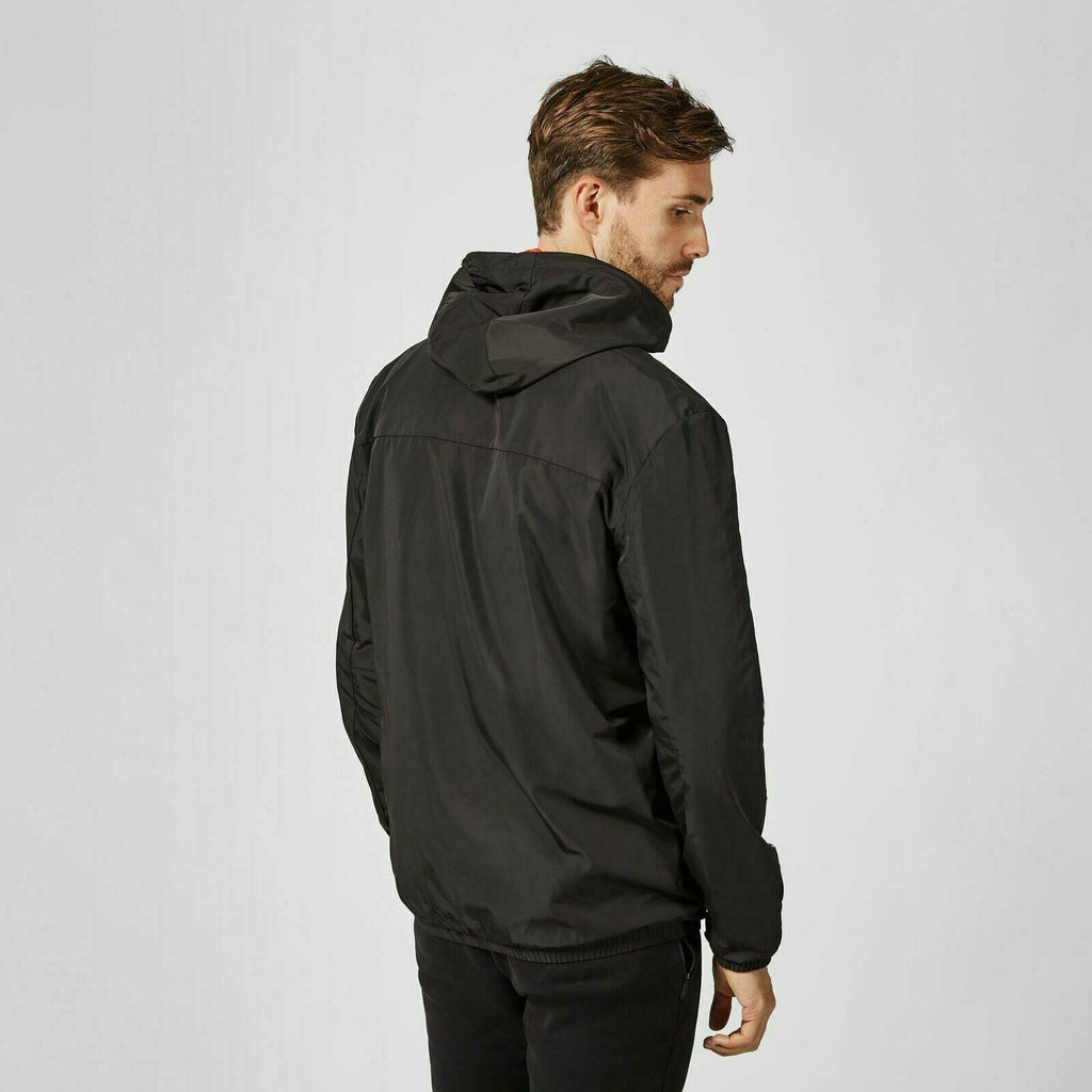 Scuderia Ferrari Puma Windbreaker Jacket-Black/Red Jackets Dark Slate Gray