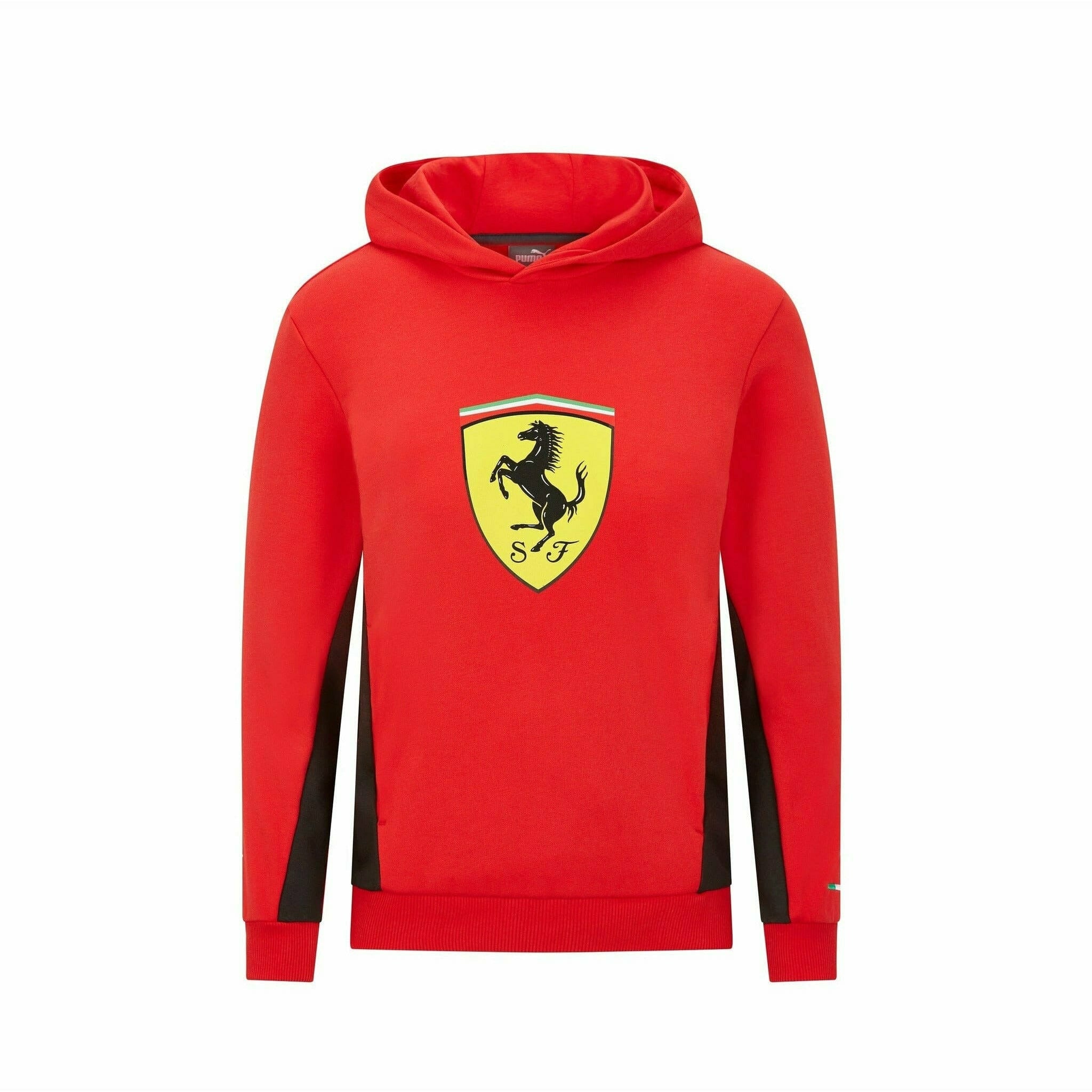 Scuderia Ferrari Kids Puma Large Logo Hoodie Red Black CMC