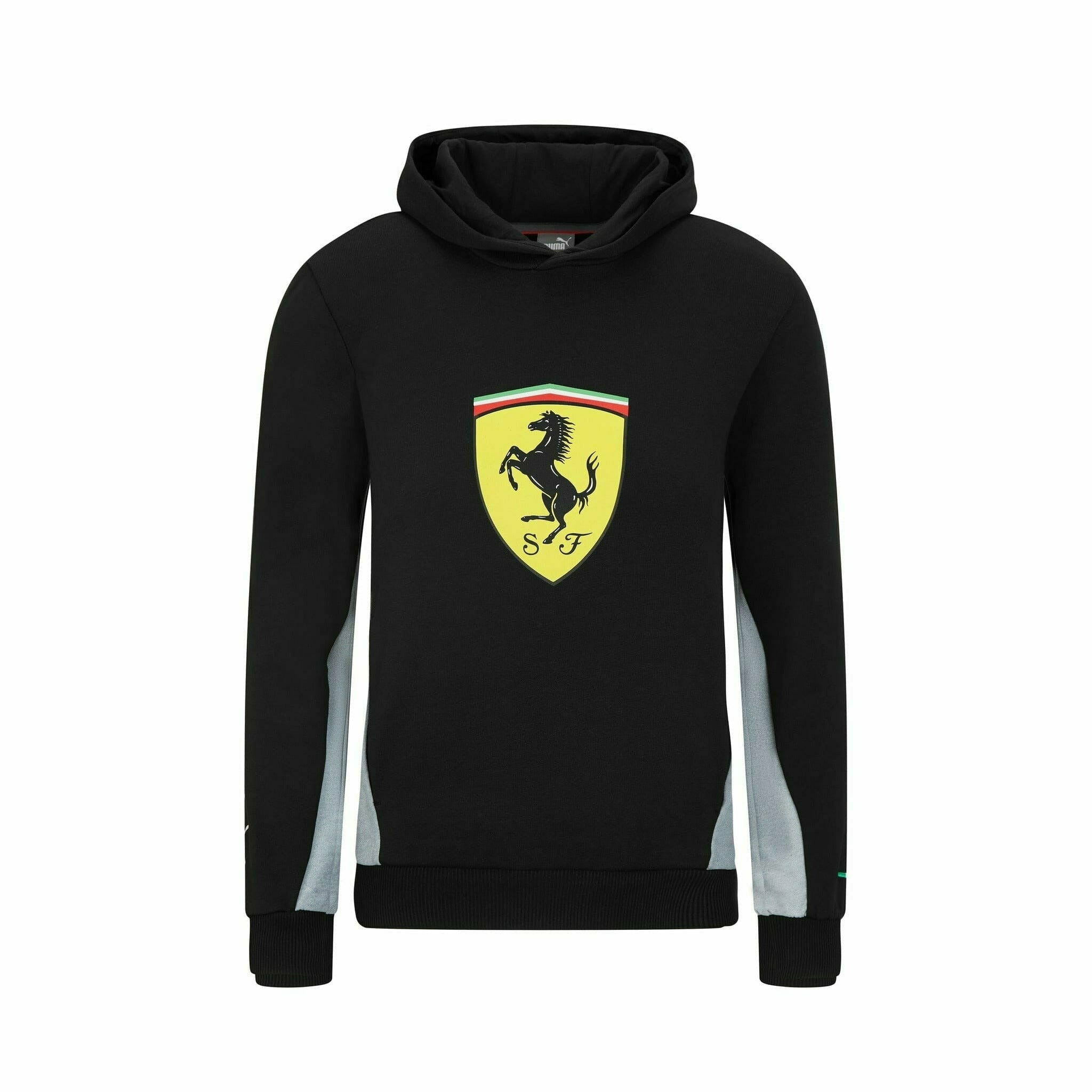 Black and red puma hoodie sales