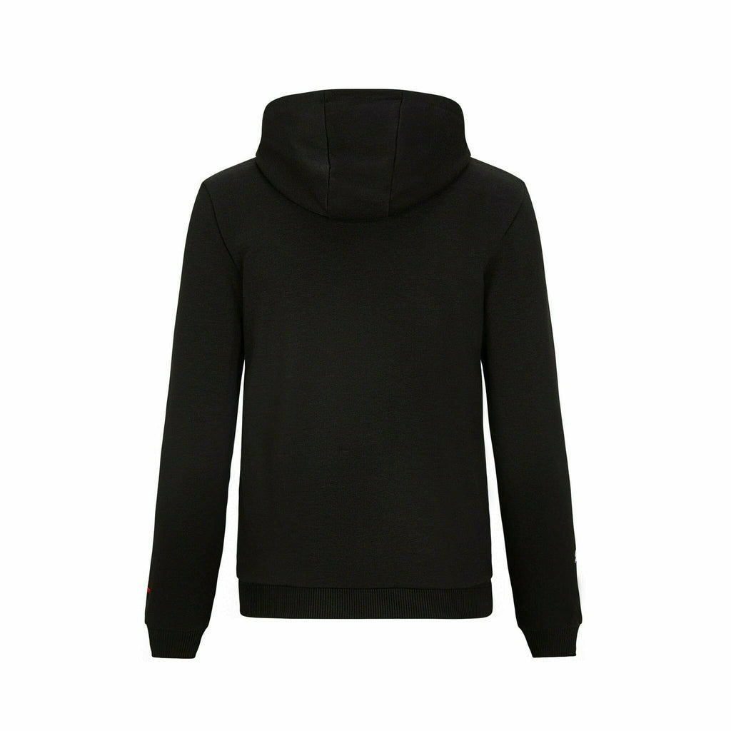 Scuderia Ferrari Kids Puma Large Logo Hoodie-Red/Black Hoodies Black