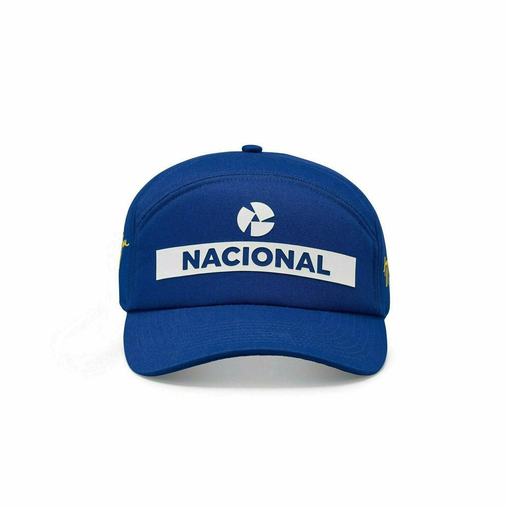 Ayrton Senna Replica Nacional Hat- Blue Hats Midnight Blue