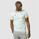 McLaren F1 Gulf Collaboration Men's Classic Polo Shirt -Light Blue Polos Light Gray