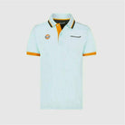 McLaren F1 Gulf Collaboration Men's Classic Polo Shirt -Light Blue Polos Lavender