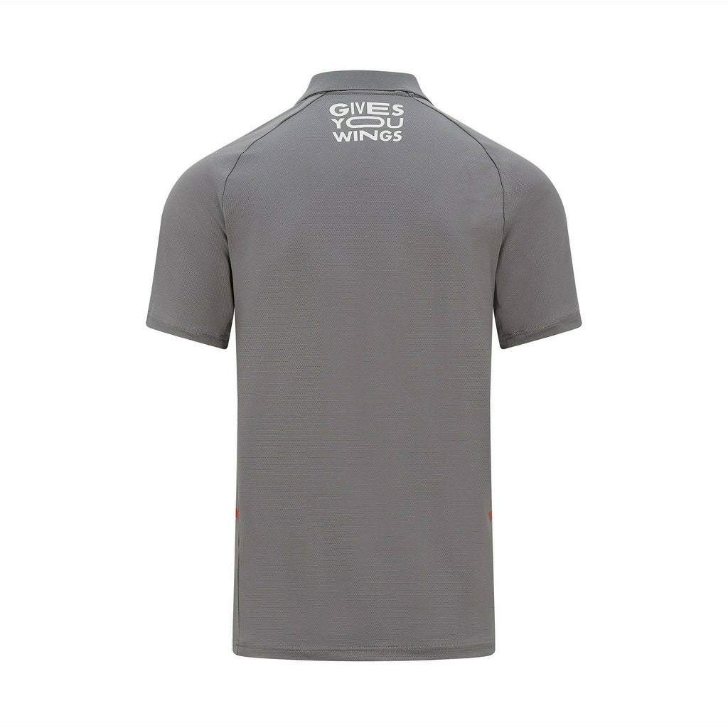 Red Bull Racing F1 Men's Tech Polo Shirt Polos Dim Gray