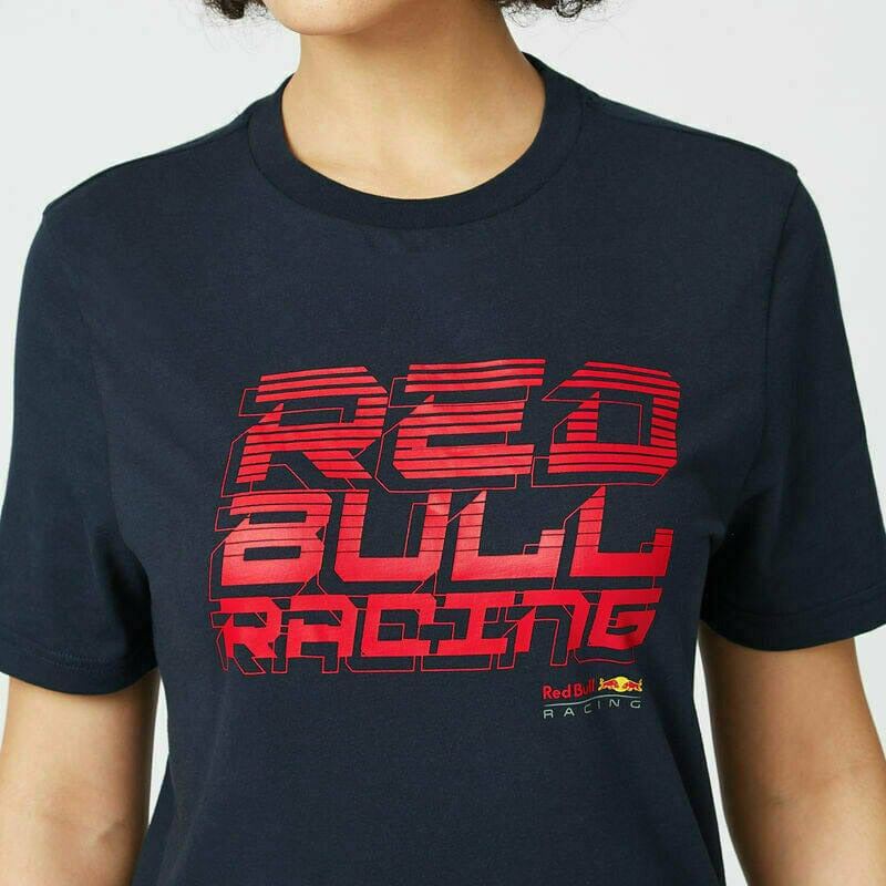 Red Bull Racing F1 Team Graphic T-Shirt - Navy/White T-shirts Dark Slate Gray