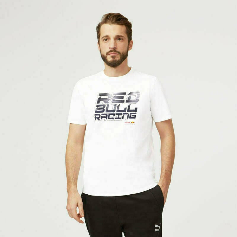 Red Bull Racing F1 Team Graphic T-Shirt - Navy/White T-shirts Beige