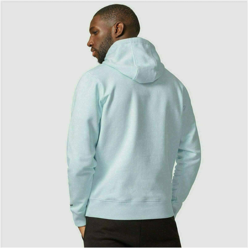 McLaren F1 Gulf Collaboration Racing Stripe Hooded Sweatshirt-Light Blue Hoodies Light Gray