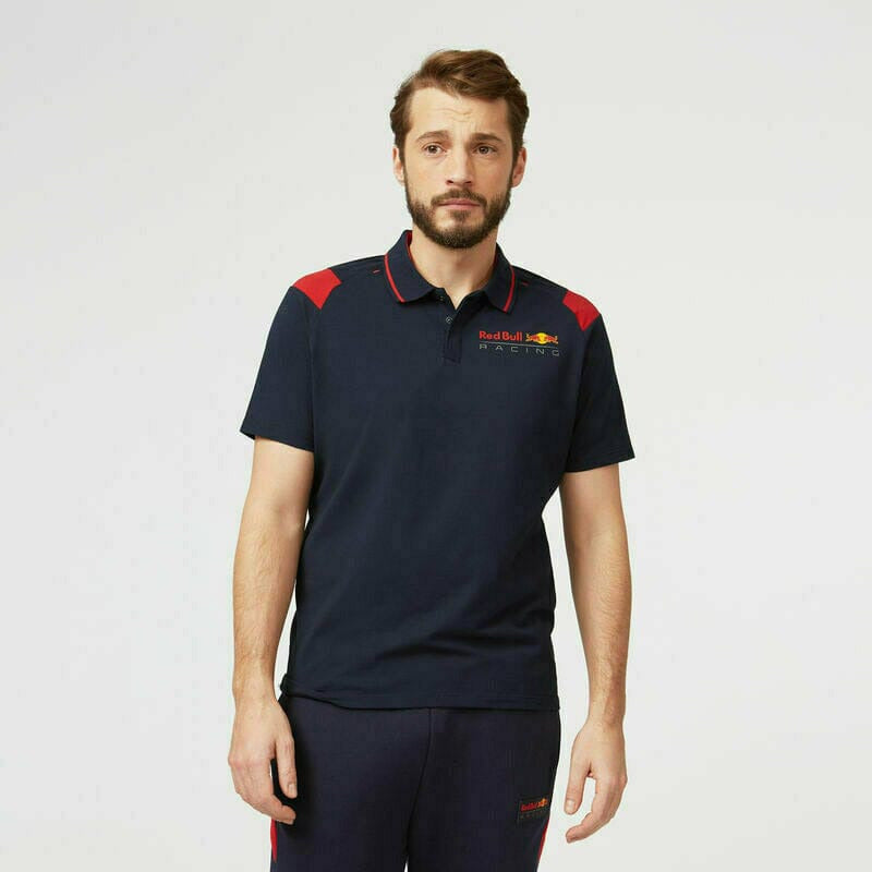 Red Bull Racing F1 Men's Seasonal Polo Shirt - Navy Polos Dark Slate Gray