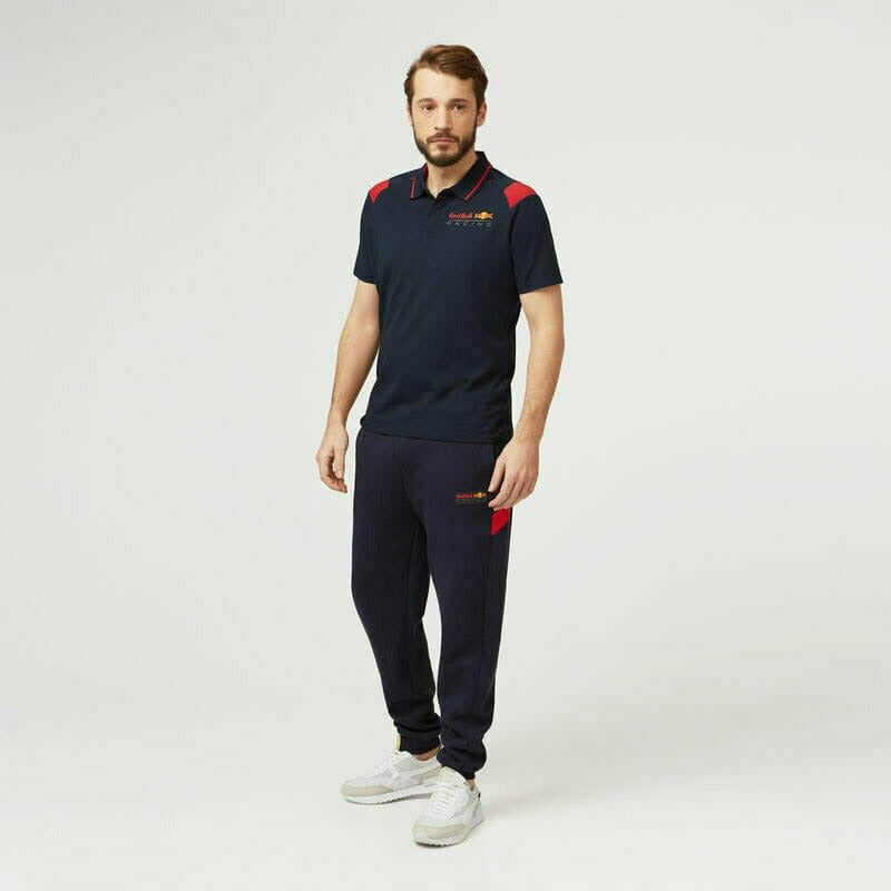 Red Bull Racing F1 Men's Seasonal Polo Shirt - Navy Polos Beige