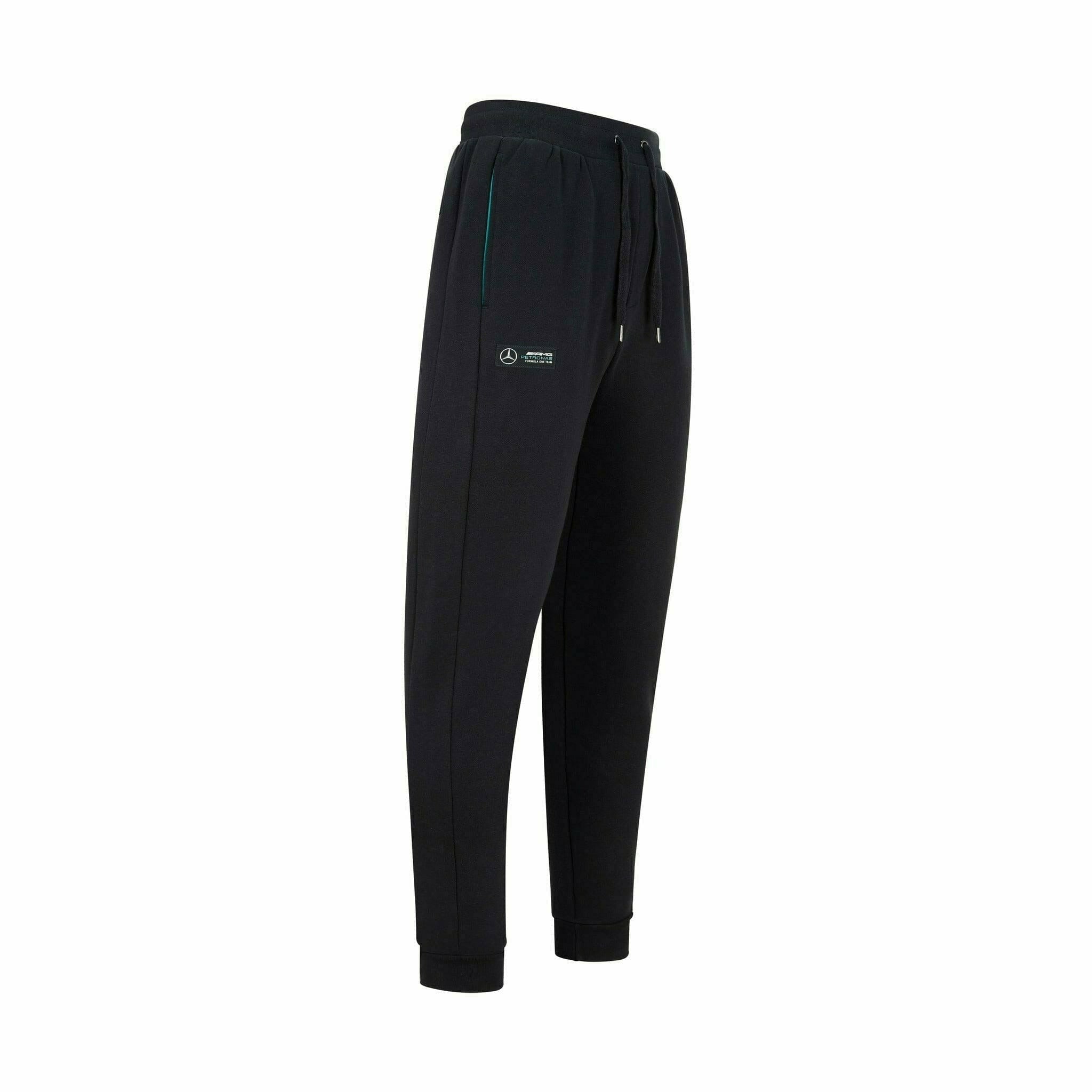 Mercedes Benz AMG Petronas F1 Sweatpants - Black/Grey Pants Black