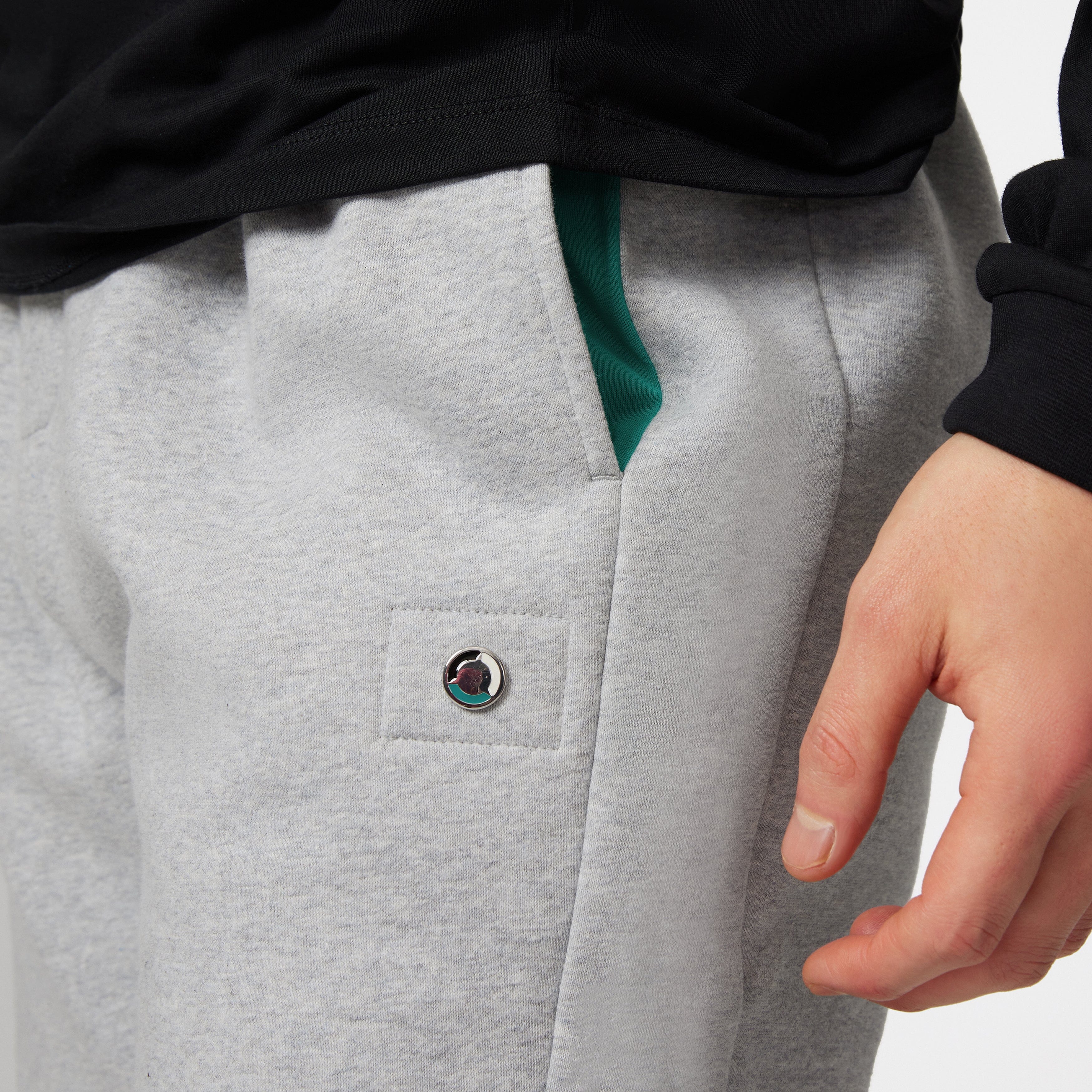 Mercedes Benz AMG Petronas F1 Sweatpants - Black/Grey Pants Mercedes AMG Petronas 