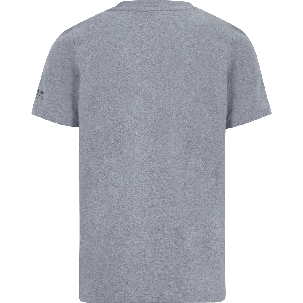 Red Bull Racing F1 Sergio Perez Men's Graphic T-Shirt - Navy/Gray T-shirts Dark Gray