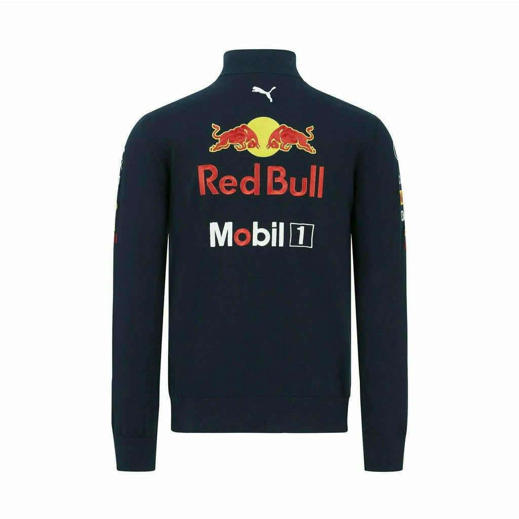 Red Bull Racing F1 Men's 2022 Team 1/2 Zip Sweater  - Navy Sweaters Dark Slate Gray