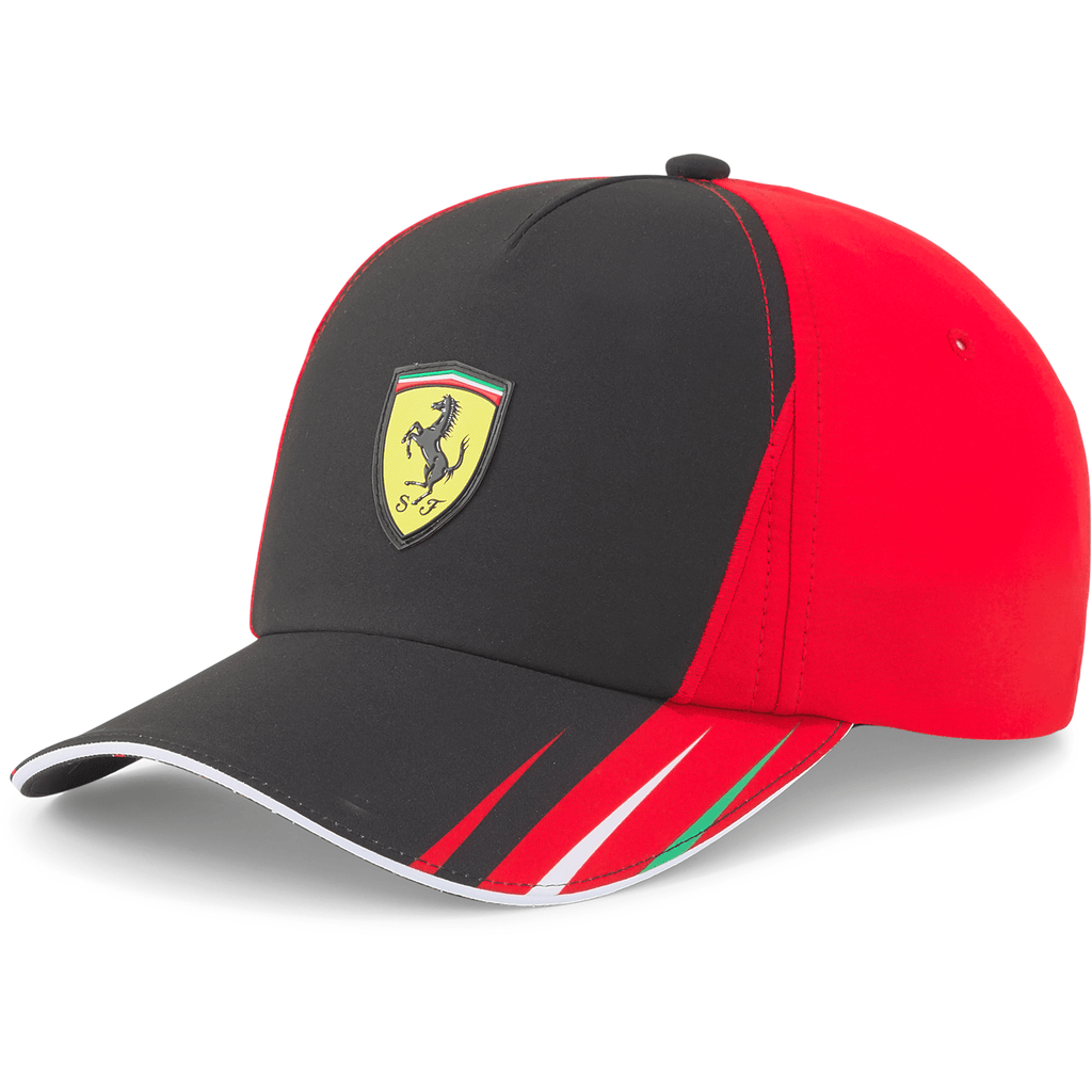 Scuderia Ferrari F1 2022 Team Baseball Hat- Red Hats Maroon