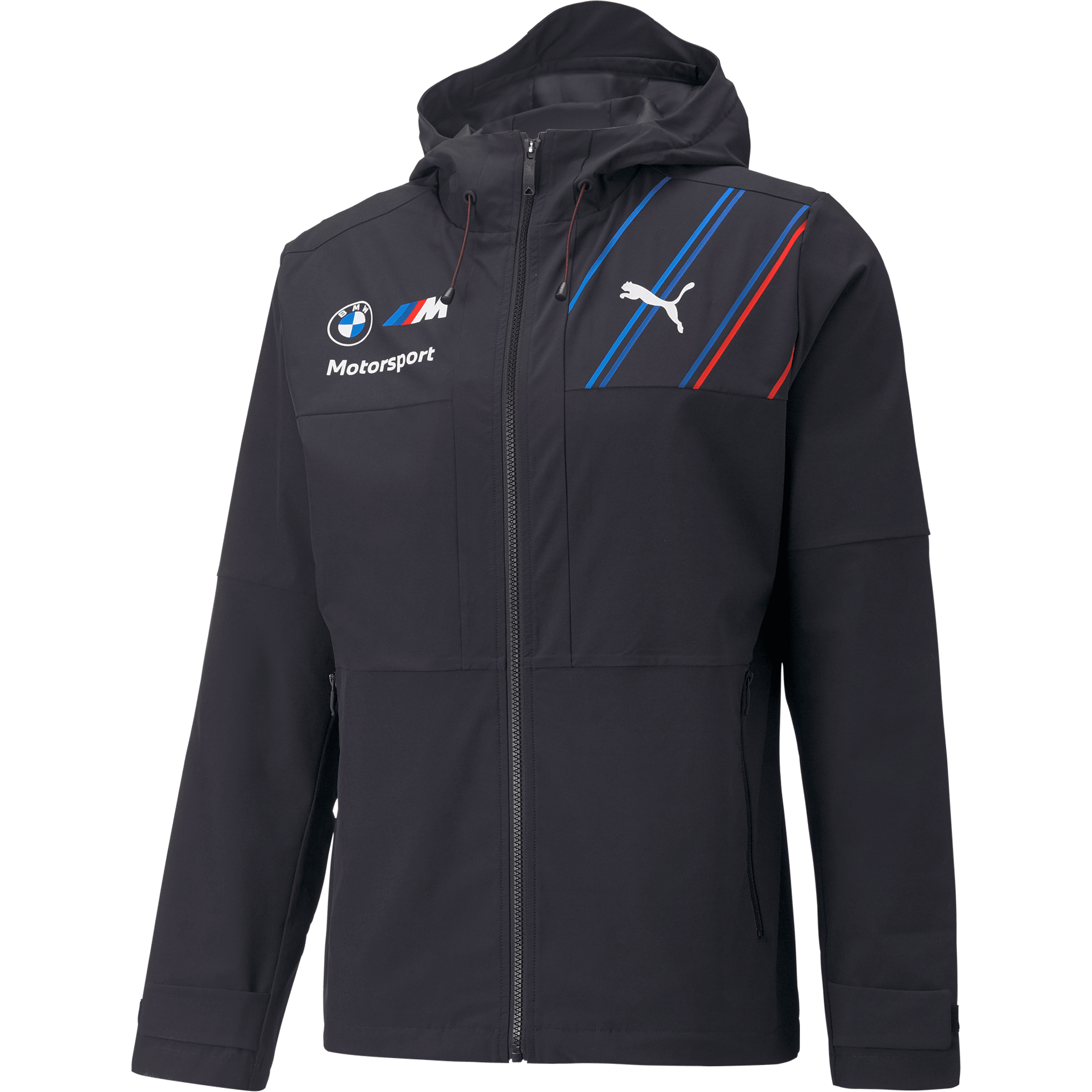 BMW Motorsports Men's Team Lightweight Rain Jacket - Gray Jackets Dark Slate Gray