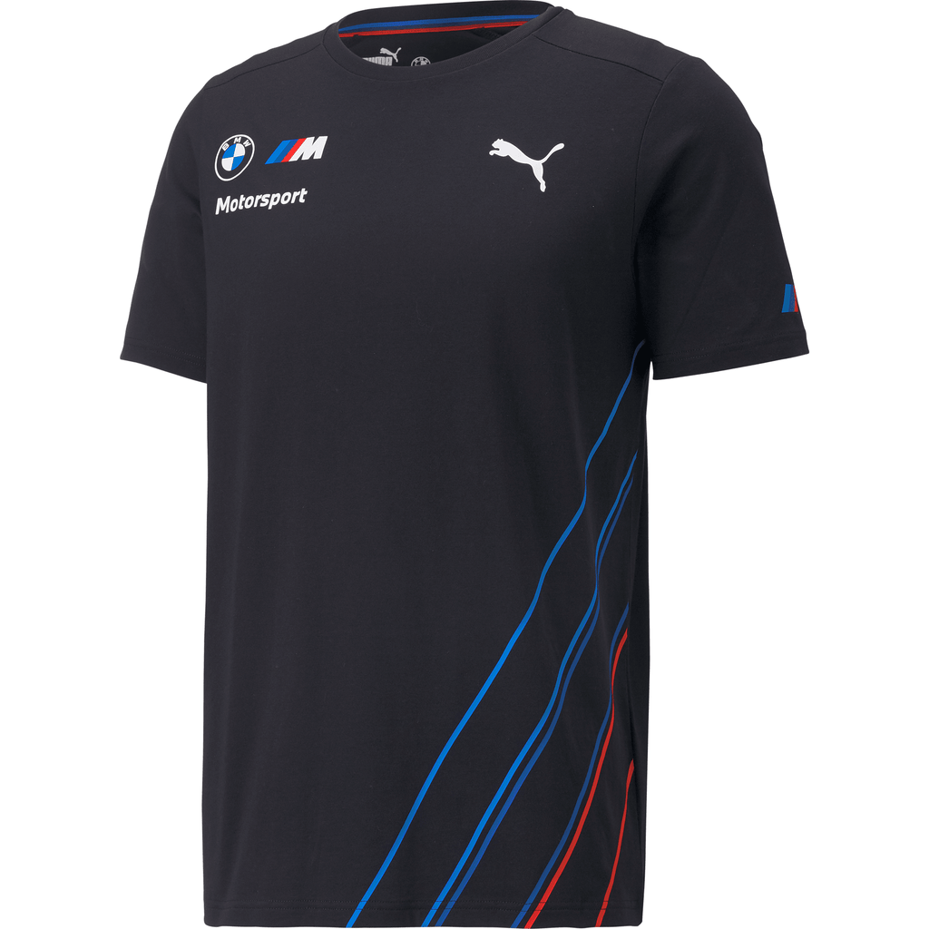 BMW Motorsports Men's Team T-Shirt- Gray/White T-shirts Dark Slate Gray