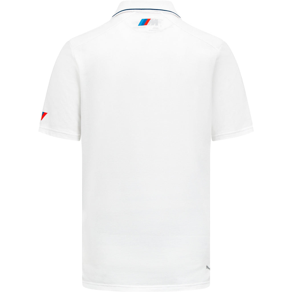 BMW Motorsports Men's Team Polo Shirt- Gray/White Polos BMW Motorsports 