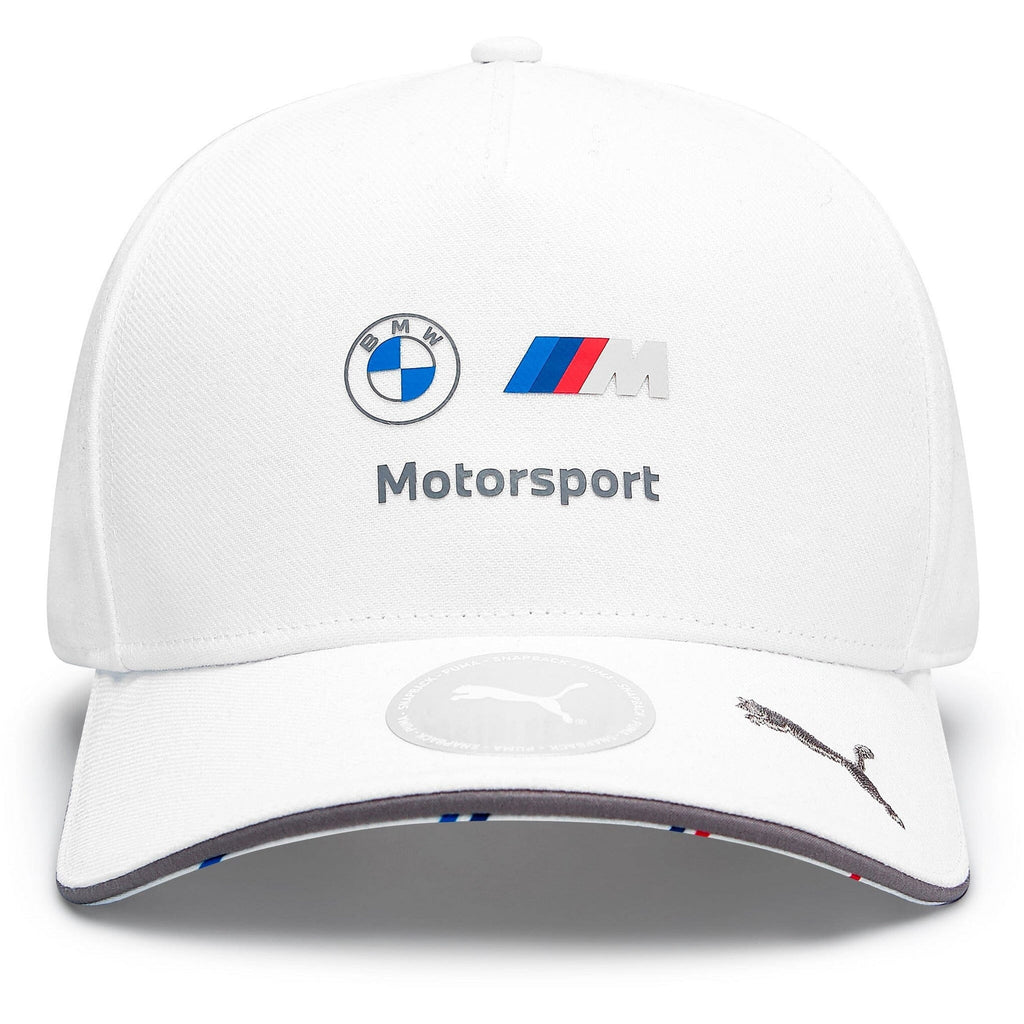BMW Motorsport Team Baseball Hat- Gray/White Hats White Smoke