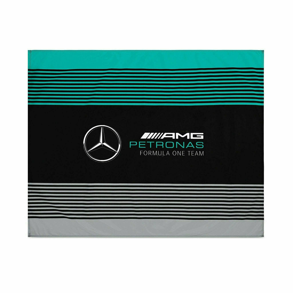 Mercedes Benz AMG Petronas F1 Flag Flag Dark Gray