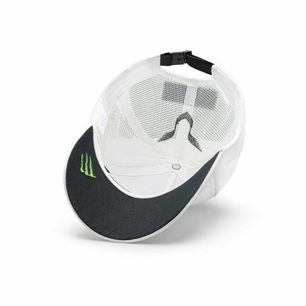Mercedes Benz AMG Petronas F1 2022 Lewis Hamilton Team Trucker Hat- Black/White/Purple Hats Dark Slate Gray