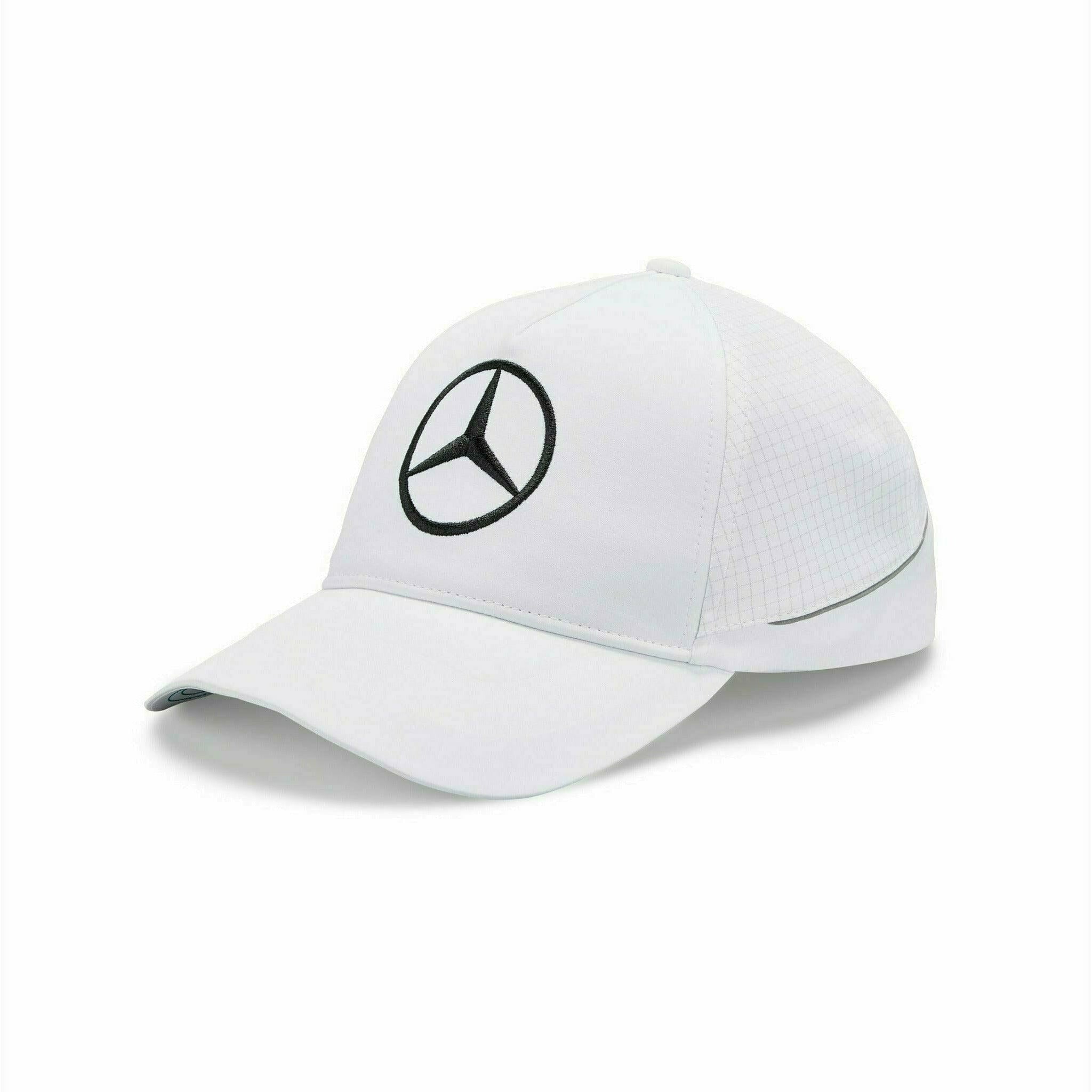 White mercedes baseball clearance cap