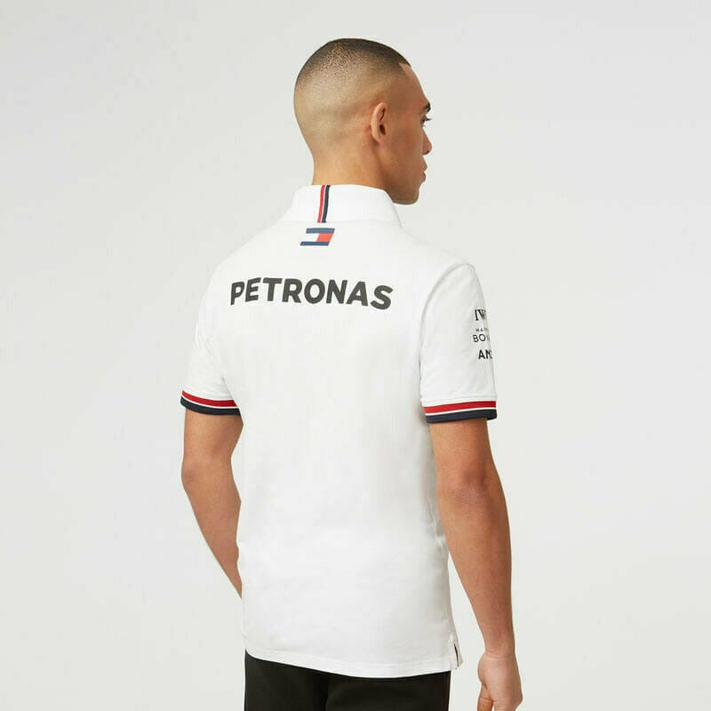 Mercedes AMG Petronas F1 2023 Team Polo - White