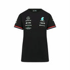 Mercedes Benz AMG Petronas F1 2022 Women's Driver T-Shirt - Black/White T-shirts Black