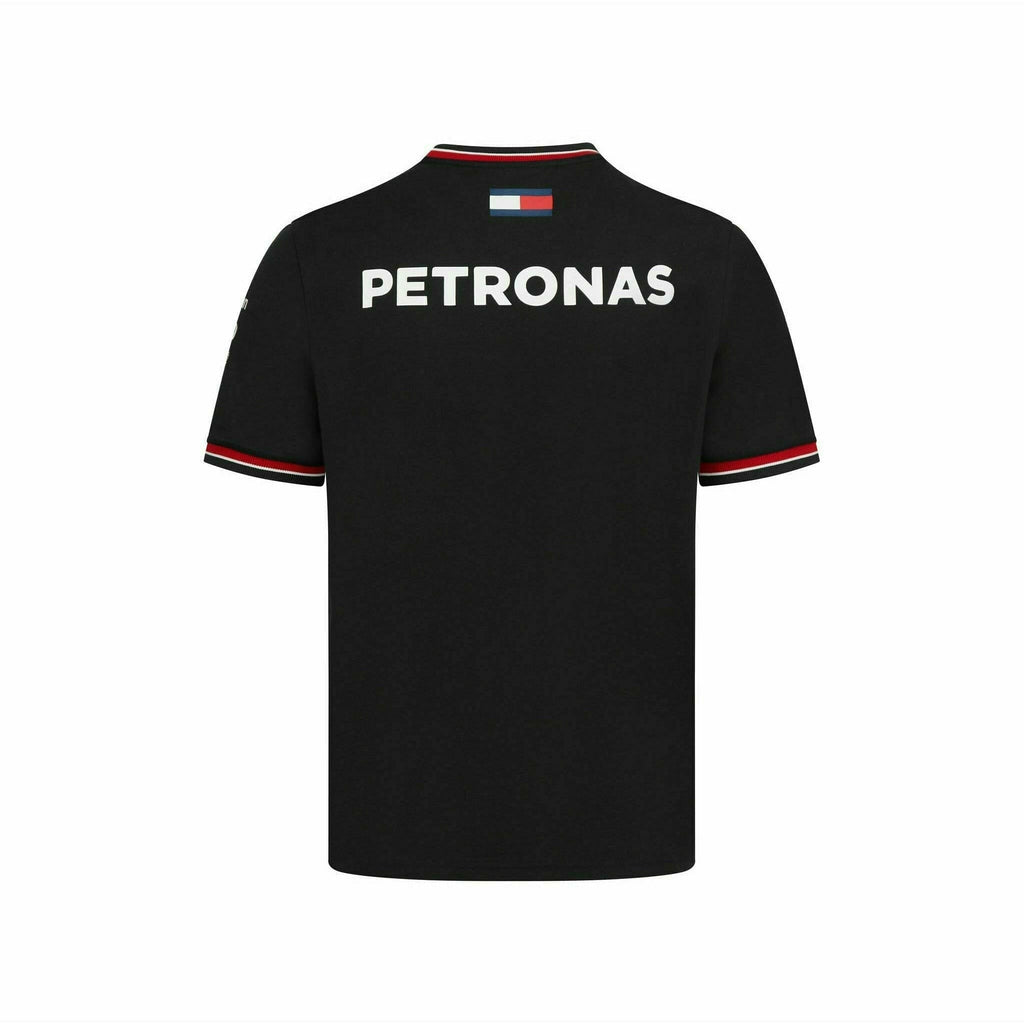 Mercedes Benz AMG Petronas F1 2022 Kids Driver T-Shirt - Black/White T-shirts Black