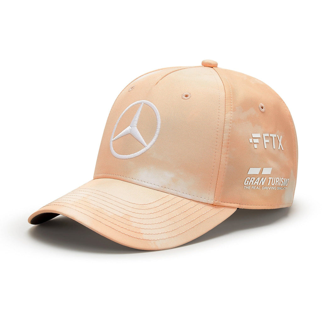 Mercedes Benz F1 Special Edition Lewis Hamilton 2022 Singapore GP Baseball Hat Hats Wheat