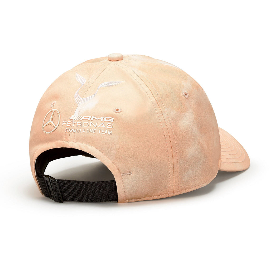 Mercedes Benz F1 Special Edition Lewis Hamilton 2022 Singapore GP Baseball Hat Hats Wheat