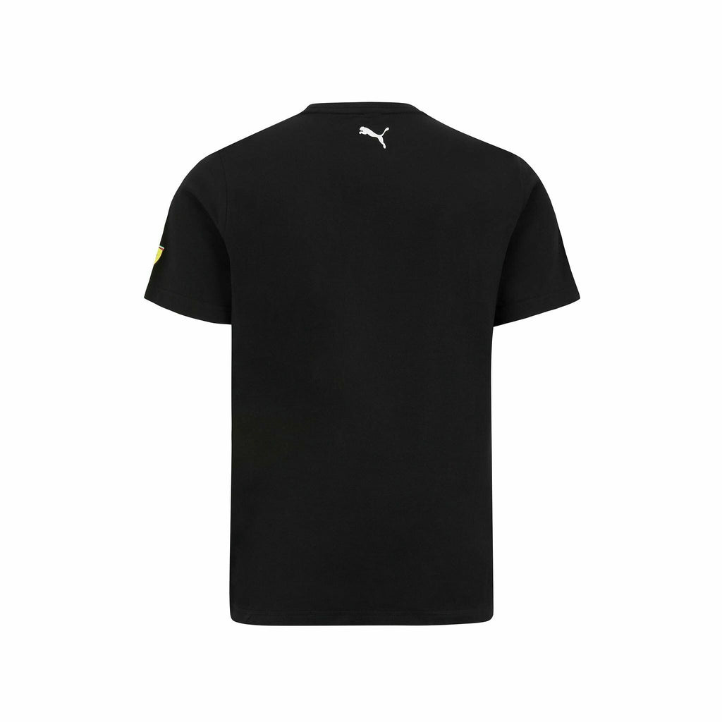 Scuderia Ferrari F1 Puma Men's Charles Leclerc #16 Driver T-Shirt-Black/Red T-shirts Black