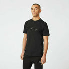 Mercedes Benz AMG Petronas F1 Unisex Stealth Large Logo T-Shirt -Black T-shirts Dark Slate Gray