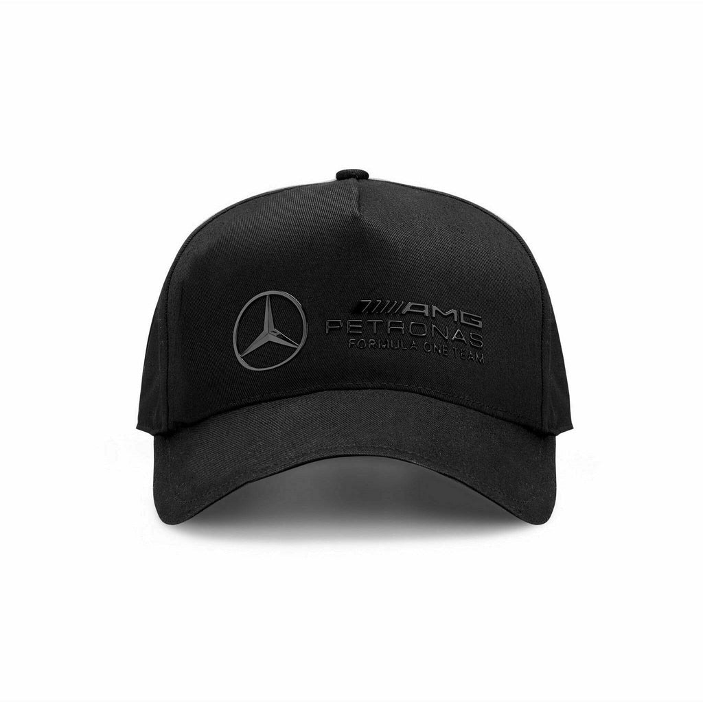 Mercedes Benz AMG Petronas F1 Stealth Racer Hat - Black Hats Dark Slate Gray