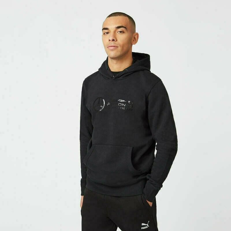 Mercedes Benz AMG Petronas F1 Unisex Stealth Large Logo Hoodie -Black – CMC  Motorsports®