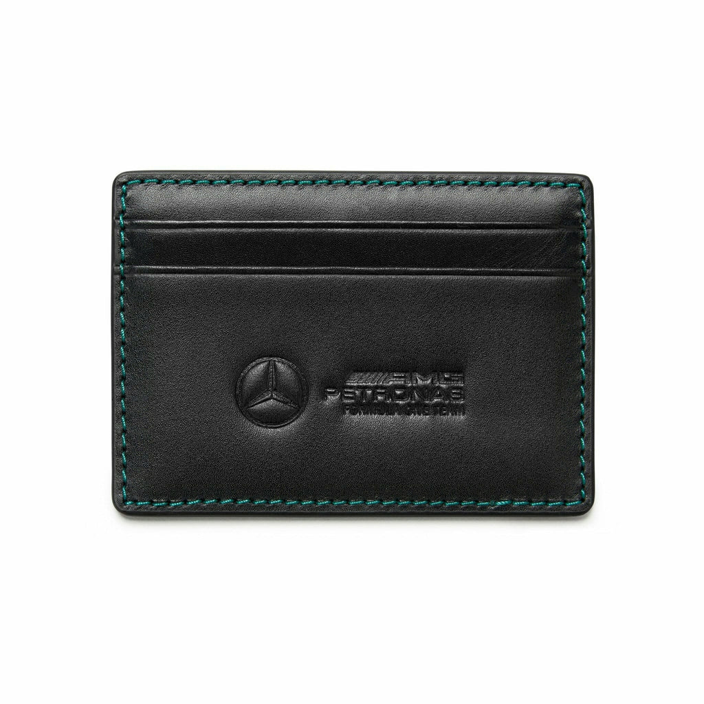 Mercedes Benz AMG Petronas F1 Credit Card Holder- Black Wallets Dark Slate Gray