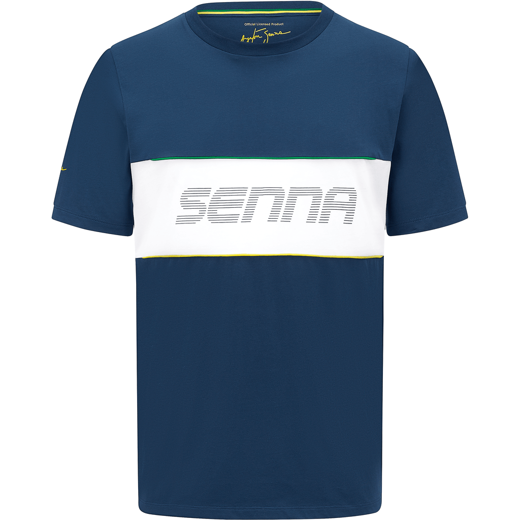 Ayrton Senna Race T-Shirt T-shirts Dark Slate Gray