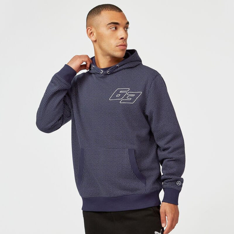 Mercedes Benz F1 Special Edition George Russell 2022 Konnichiwa Japanese GP Hoody Hoodies Lavender