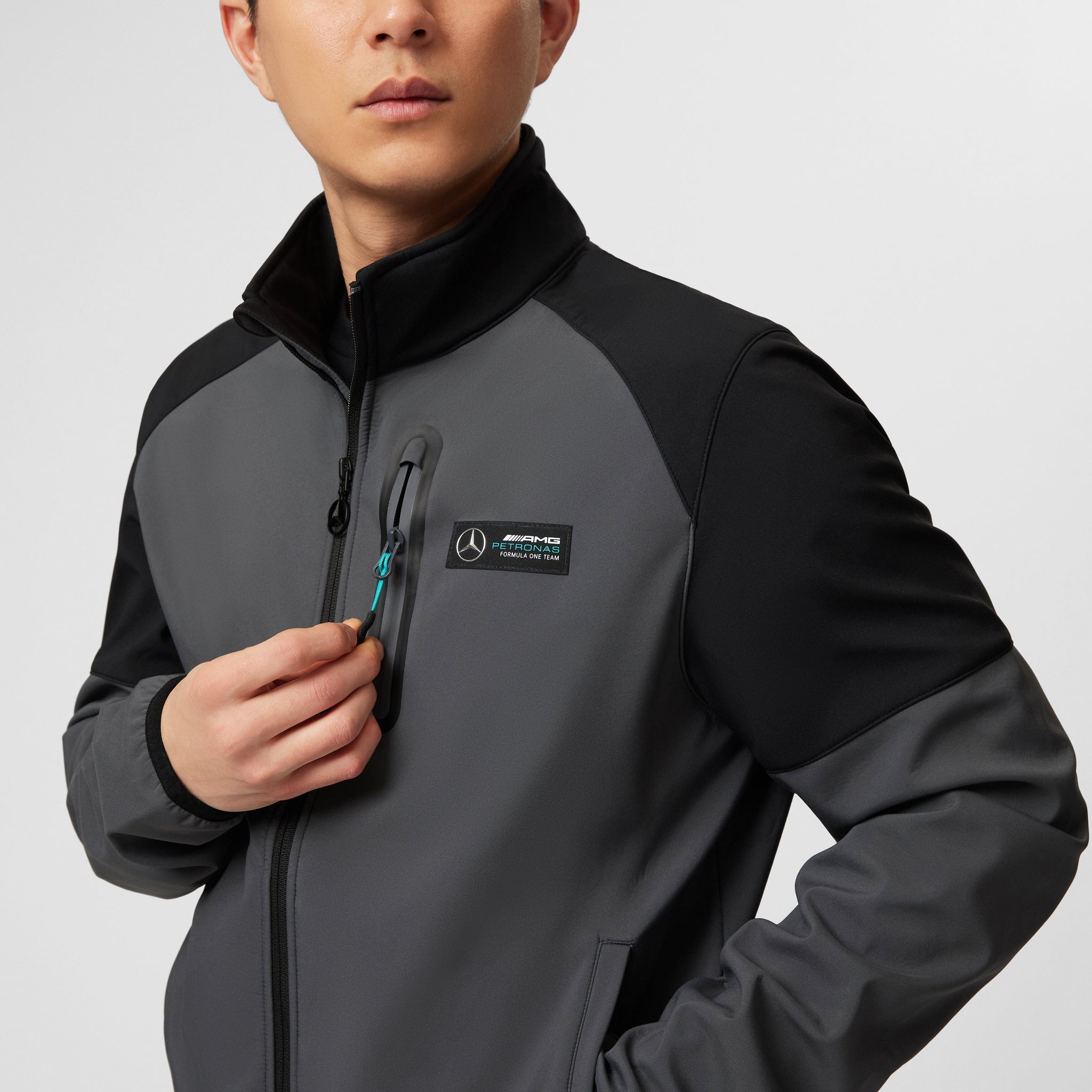 Mercedes AMG Petronas F1 Men s Softshell Jacket CMC Motorsports