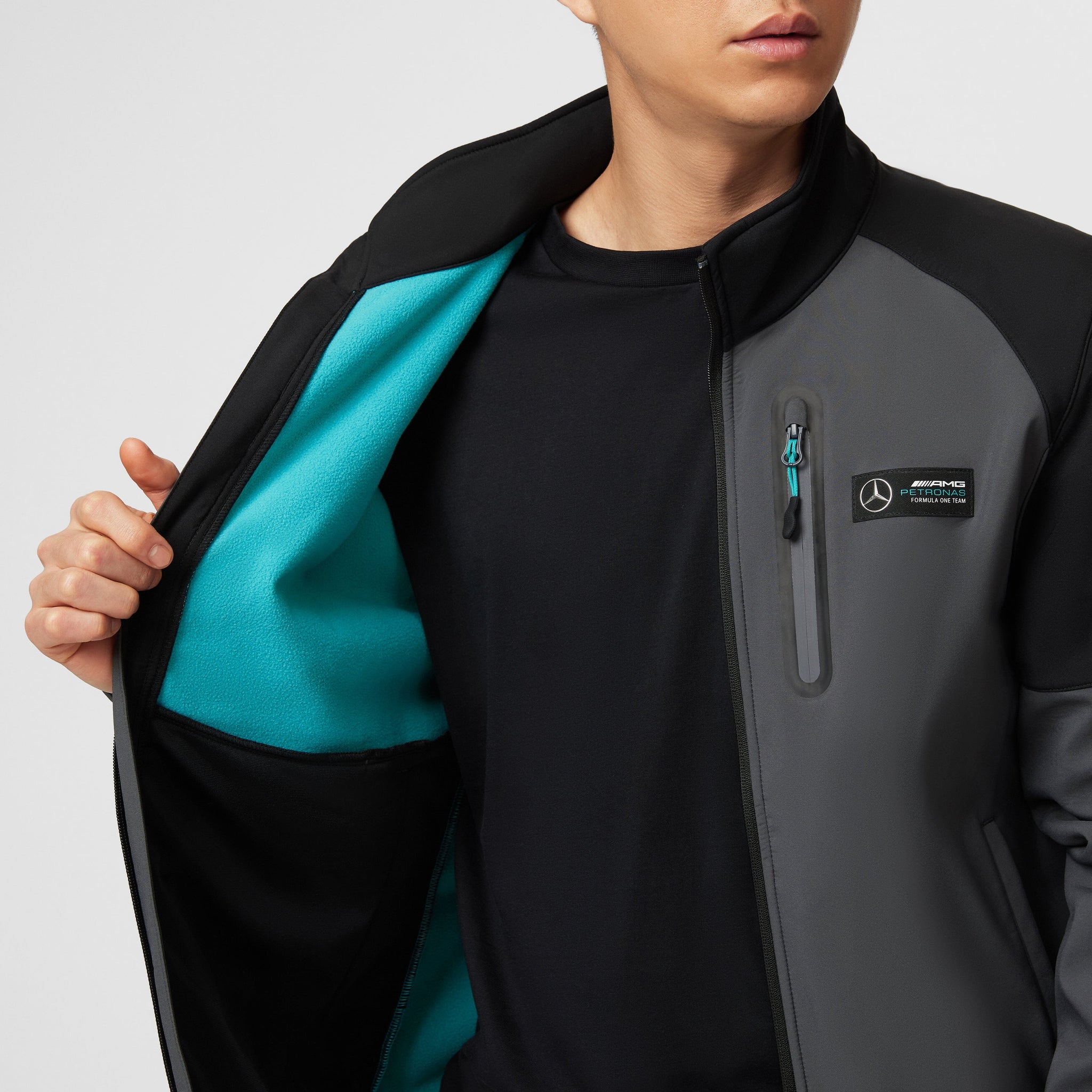 Mercedes AMG Petronas F1 Men s Softshell Jacket XL