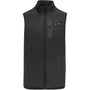 Mercedes AMG Petronas F1 Men's Lightweight Padded Vest Vest Dark Slate Gray