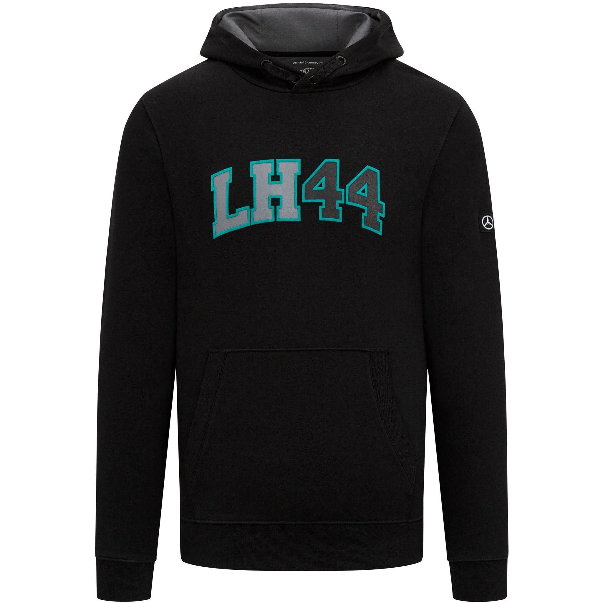 Mercedes AMG Petronas F1 Lewis Hamilton Hooded Sweatshirt - Black/Purple Hoodies Black