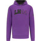 Mercedes AMG Petronas F1 Lewis Hamilton Hooded Sweatshirt - Black/Purple Hoodies Dark Slate Blue