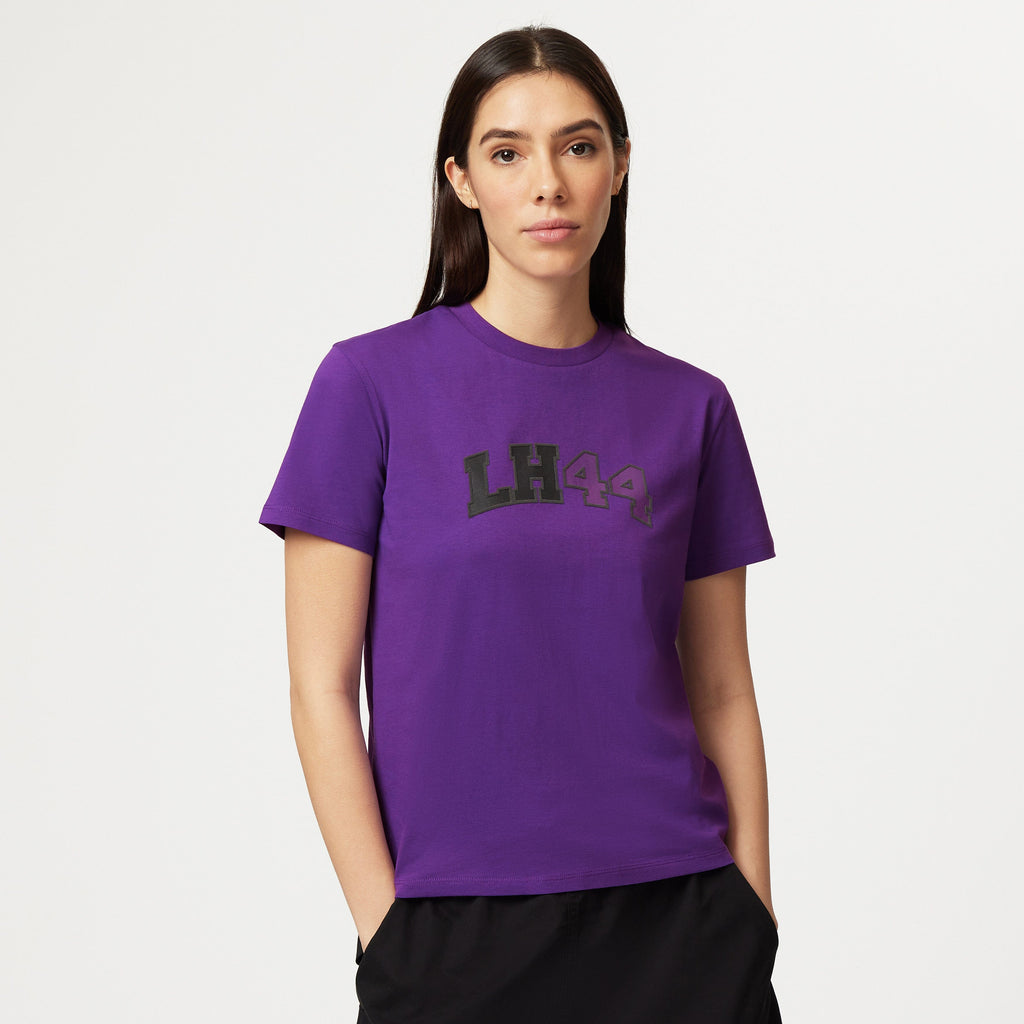 Mercedes AMG Petronas F1 Women's Lewis Hamilton Logo T-Shirt T-shirts Mercedes AMG Petronas 